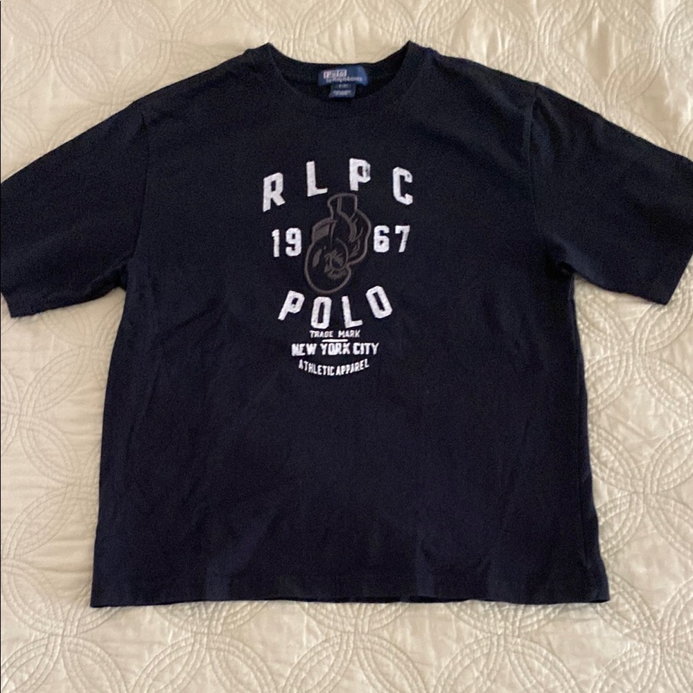 Polo by Ralph Lauren Black Graphic Tee